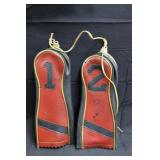 Vintage Vinyl Golf Club Covers