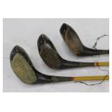 Vintage Walter Hagen RH Persimmon Golf Clubs