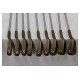 RH Set of Dunlop Red Max Copper Irons