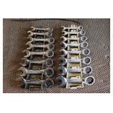 Metric & SAE Stubby Ratcheting Wrenches