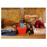 Tarps, Scoops, Wire, Funnels