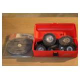 New 8" Grinding Wheel, Wire Wheel Brushes