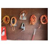 Extension Cords & Hedge Trimmer