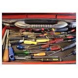 Assorted Screw Drivers & Files