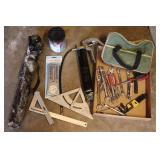 Wrenches, Grease Gun, Bungies, Square, Travel Chai