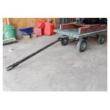 22" x 37" Rubber Tire Lawn Cart