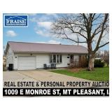 MT PLEASANT, IA AUCTION - HOME & PERSONAL PROPERTY