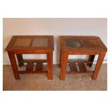 Modern Tile Top End Tables