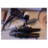Hair Dryer & Curling Irons