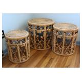 3 Piece Wicker Set