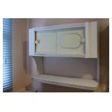 Vintage Metal Bathroom Shelf