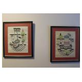 Framed Bathroom Embroider