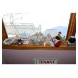 Sea Shells, Figurines, & Misc. Glassware