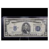 1934D $5 Silver Certificate