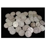 Silver Franklin  Half Dollars