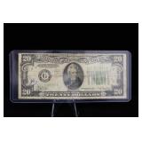1934A $20 Federal Reserve Note