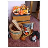 Apple basket, Halloween Decorations