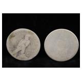1922 Silver Peace Dollars