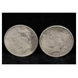1922 Silver Peace Dollars