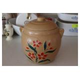 Vintage Stoneware Cookie Jar