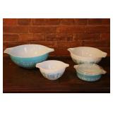 Amish Nesting 4pc. Pyrex Bowl Set