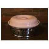 Hall China Advertising Stoneware Casserole