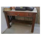 Mission Oak Library Table