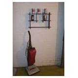 Hoover Vacuum, Shelf & Beer Cans