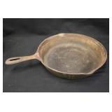 10 1/2" Marked Taiwan Cast Iron Skillet