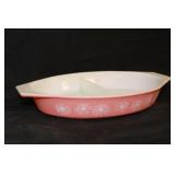 Vintage Divided 1 1/2 qt Pyrex Dish