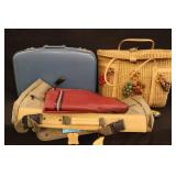 Vintage Suitcase & Garment Bags