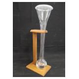 1/2 Yd. Beer Glass w/ Stand