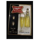 Vintage Miller High Life Sign