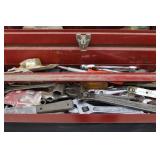 Metal Toolbox & Tools