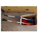 Ice Scrapers, Tie Down Straps