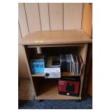 Pressed Wood Cart & Contents