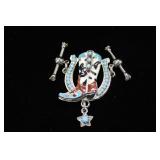 Vintage LATR/Lunch at the Ritz bracelet charm