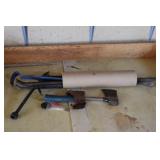 Crow Bars, Tire Iron & Hatchet