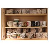 Large Assortment of Themed Mugs