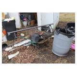 Scrap Iron & Poly Barrel
