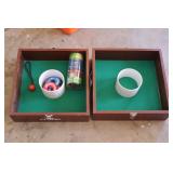 Crane Washer Game in wooden case