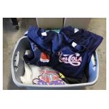 Various Assorted sized Pepsi Sweatshirts & Tub