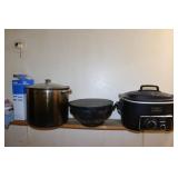 Stockpot, Ninja, Electric Skillet, & Insta Pot