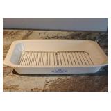 Corning Ware Cornflower 11'x17 1/2' Roaster