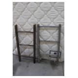 Framed Christmas Window Wreath