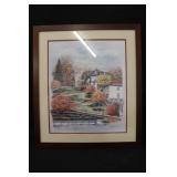 Betty Guy Snake Alley Framed Aer