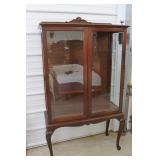 Mahogany Curio Cabinet