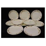 Jewel Tea Autumn Leaf  9" Dinner Plates