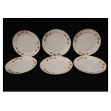 Jewel Tea Autumn Leaf 7 1/2" Salad Plates