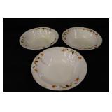 Jewel Tea Autumn Leaf  Serving Bowls